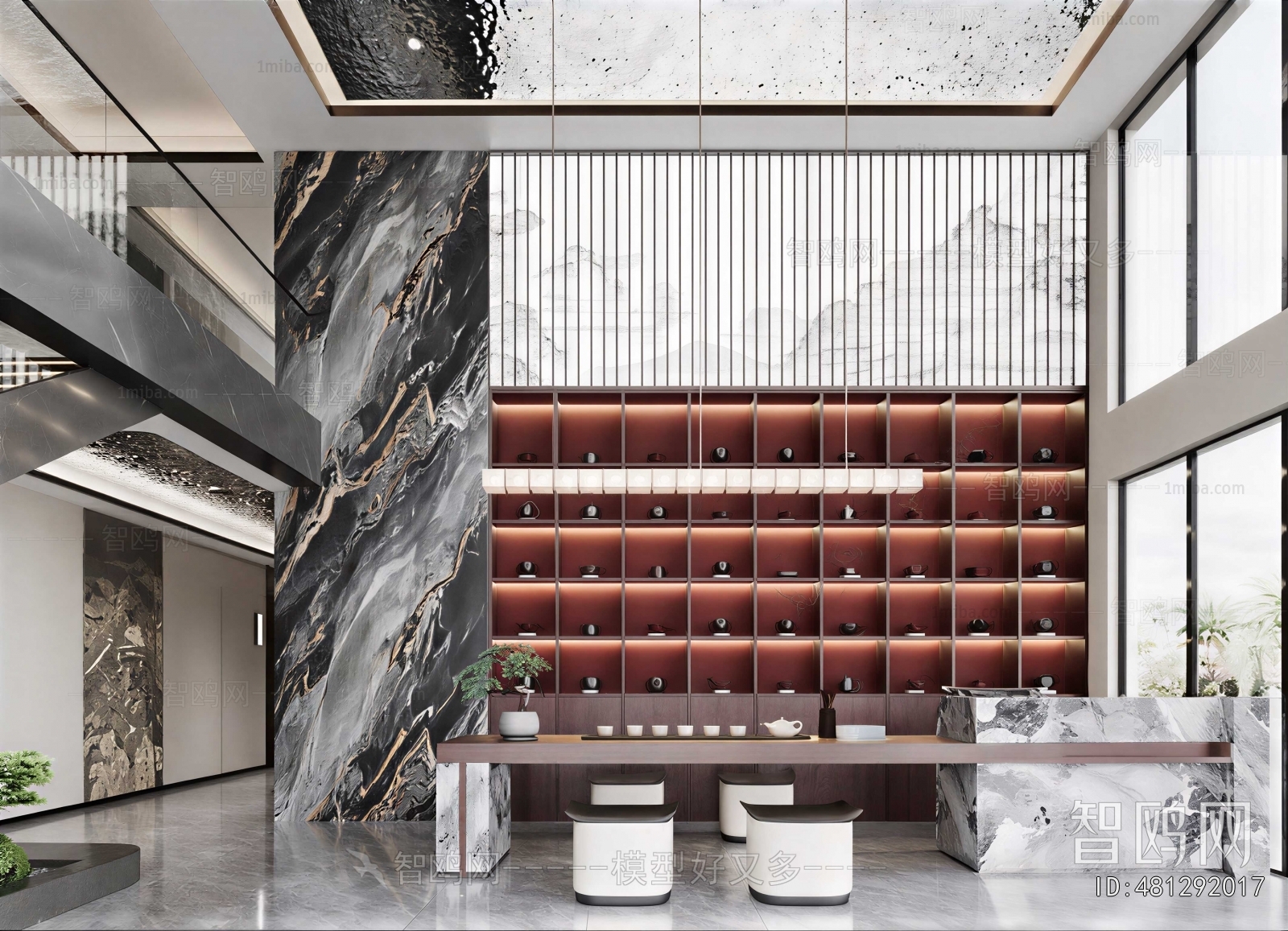 New Chinese Style Tea House