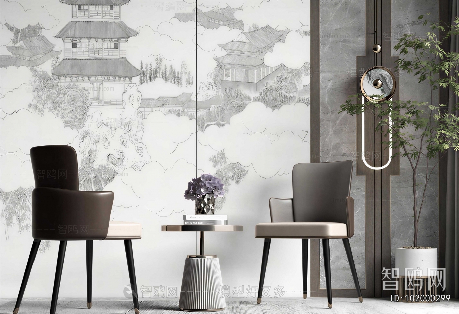 New Chinese Style Dining Chair