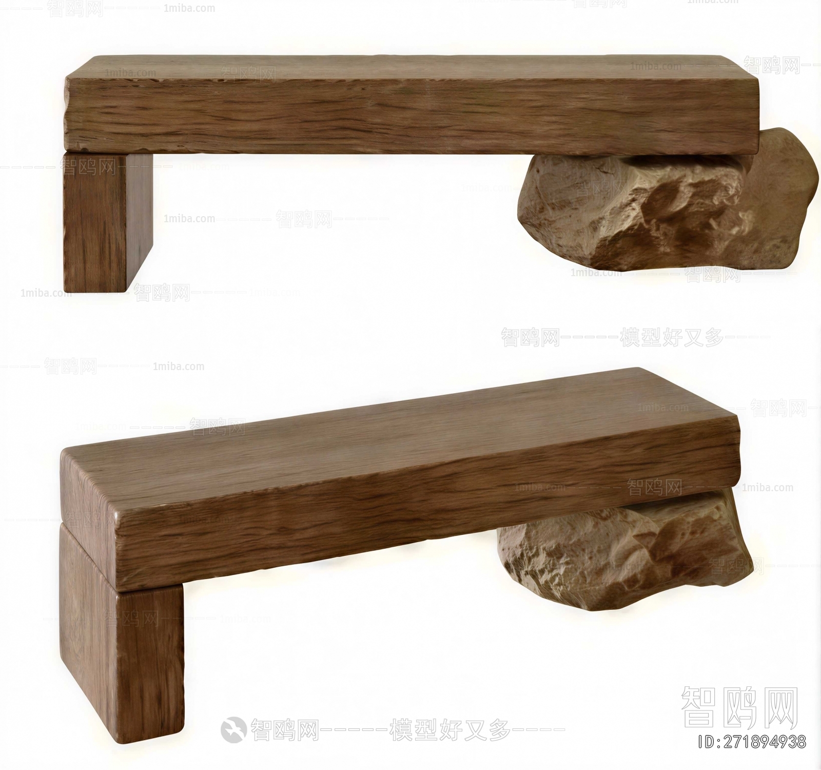 New Chinese Style Bench