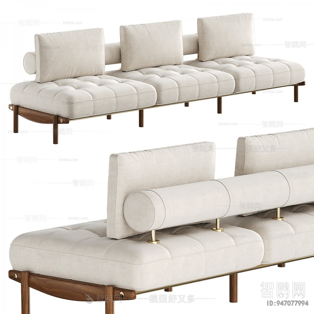 Modern Three-seat Sofa