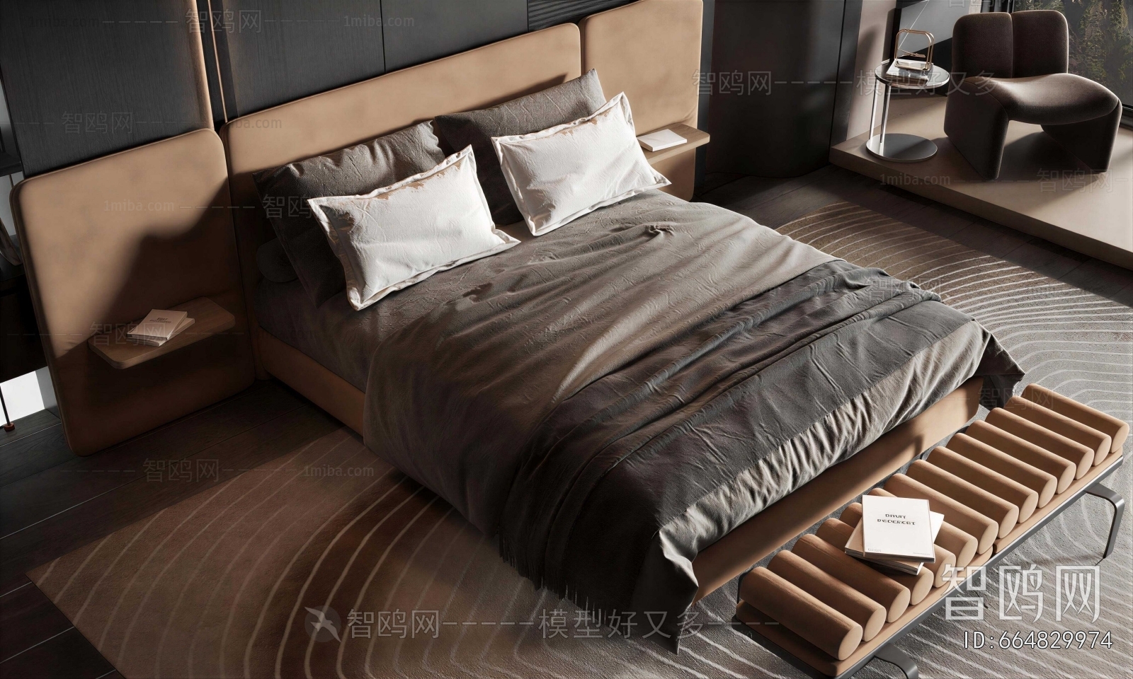 Modern Double Bed