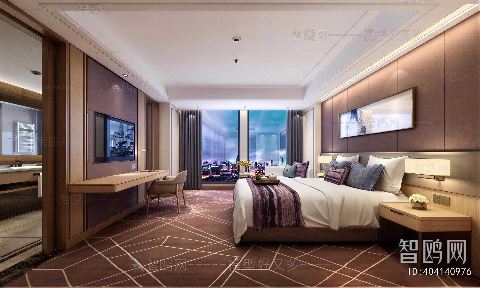 Modern Guest Room