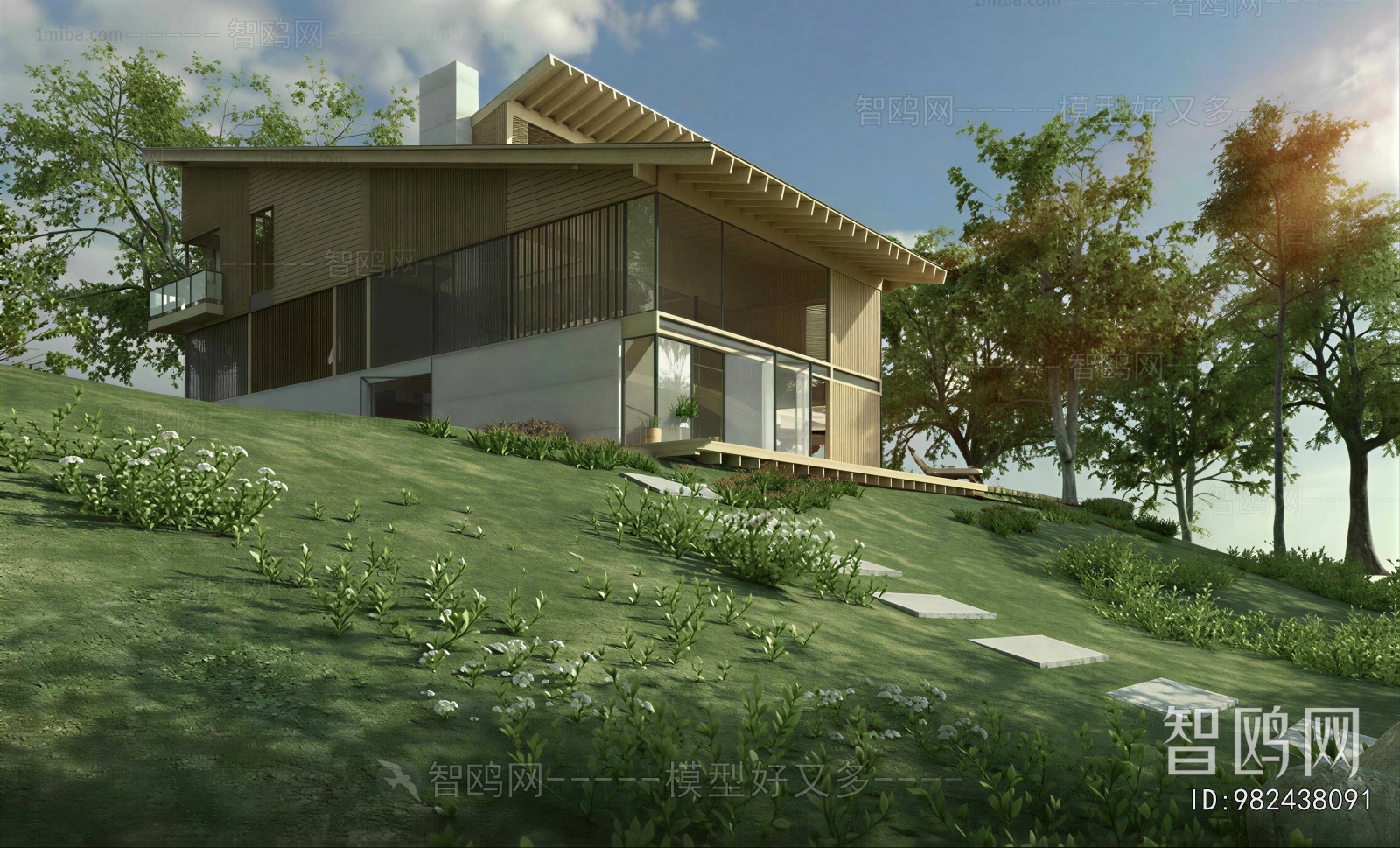 Modern Appearance Of Commercial Building