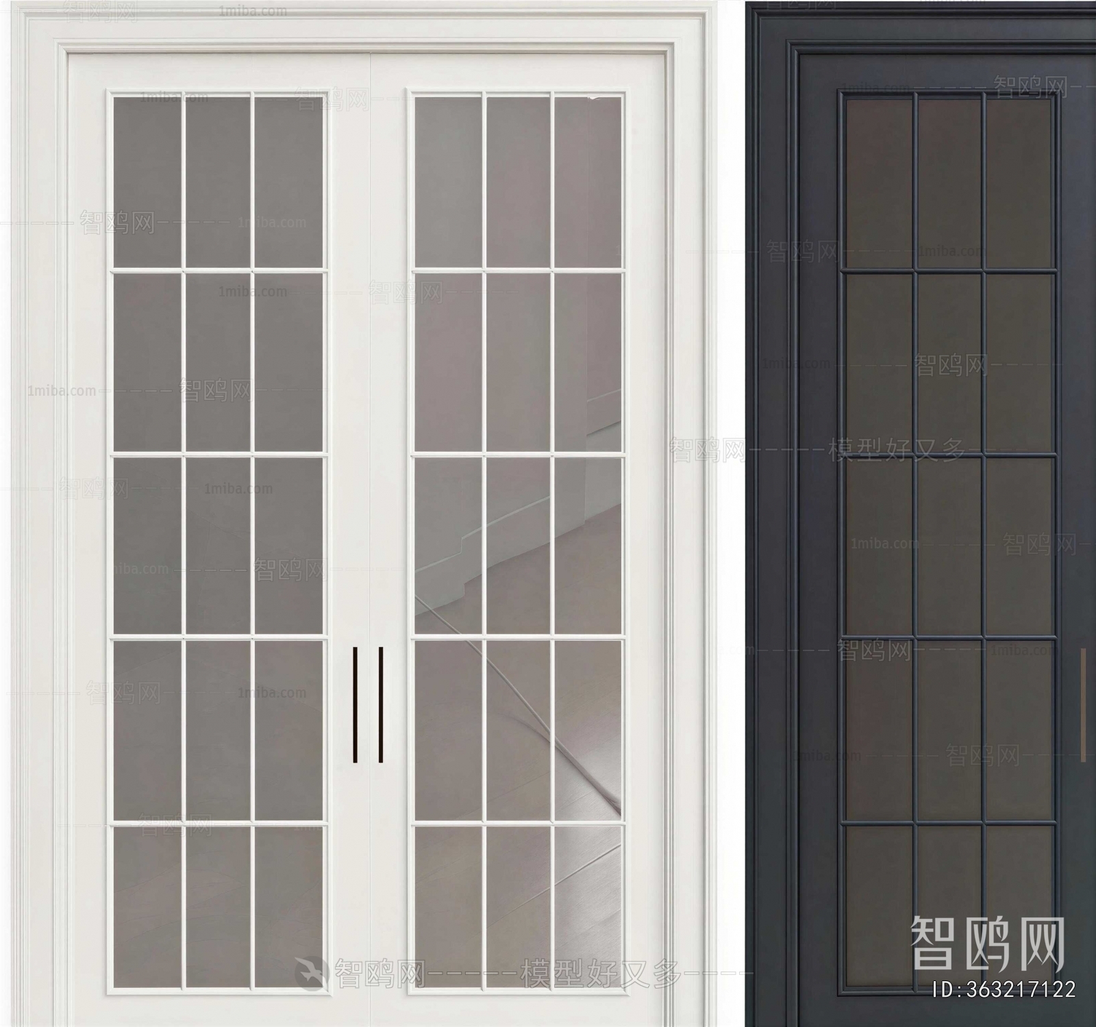 French Style Double Door