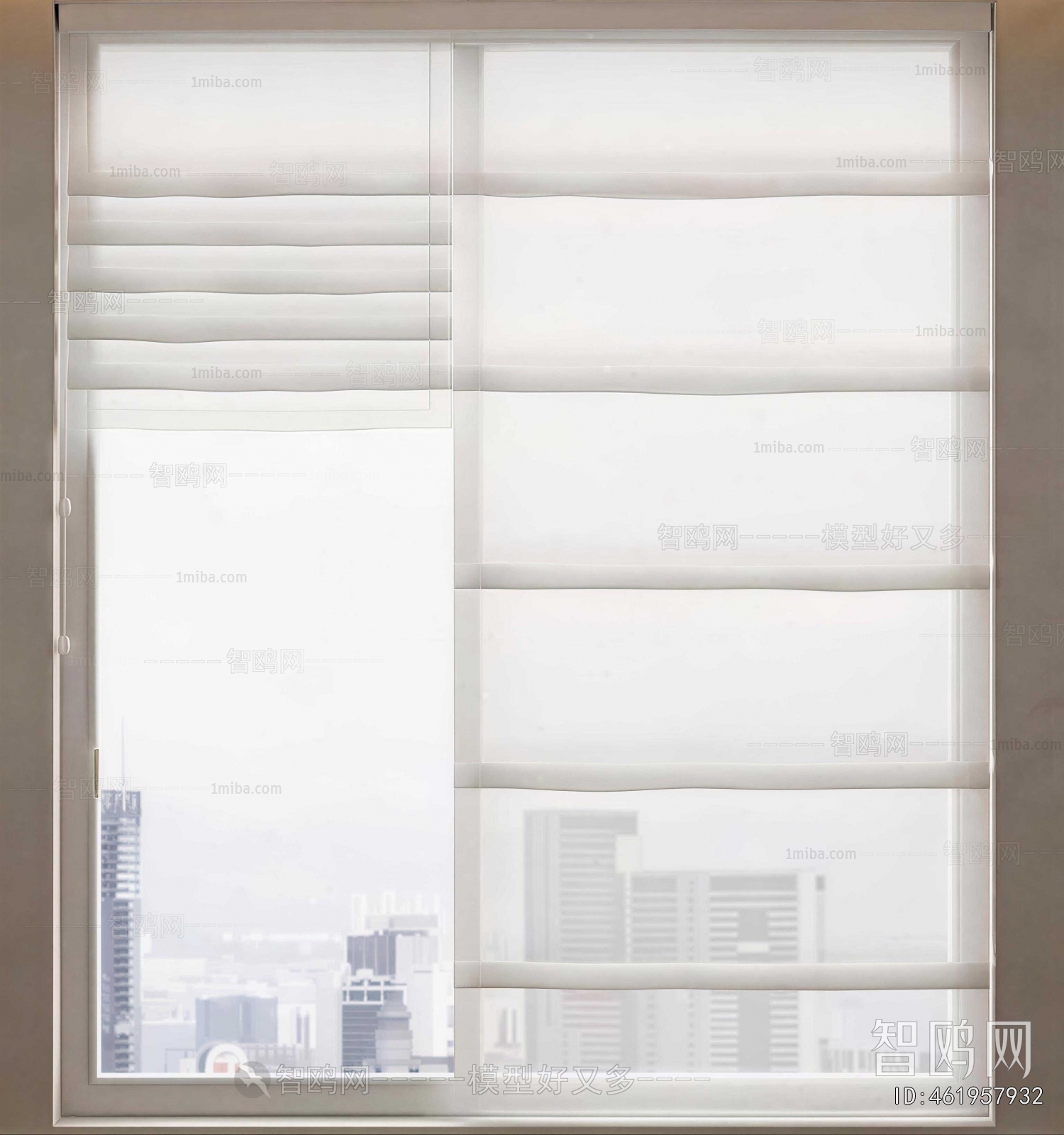 Modern Roman Curtain