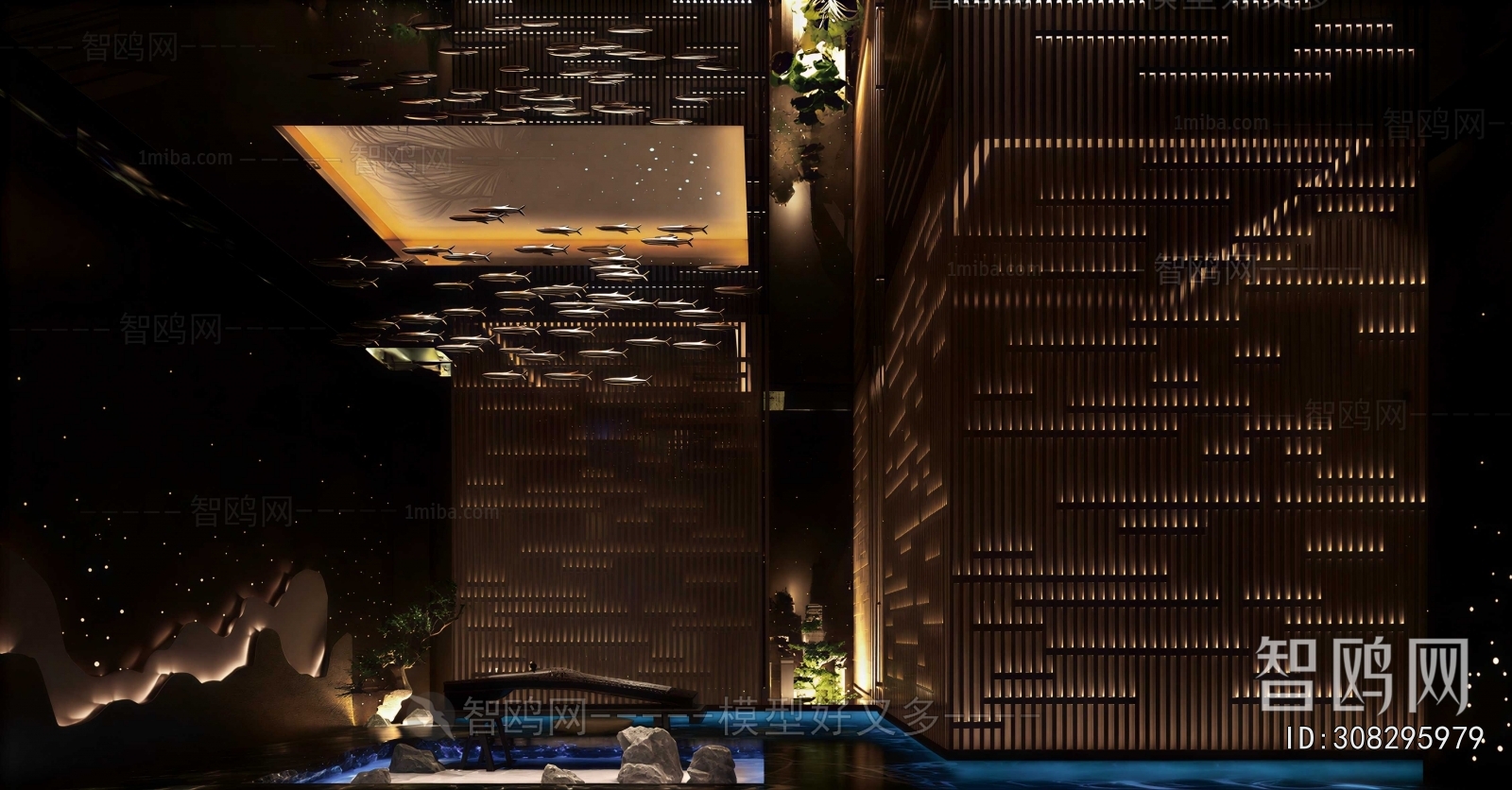New Chinese Style Club Space