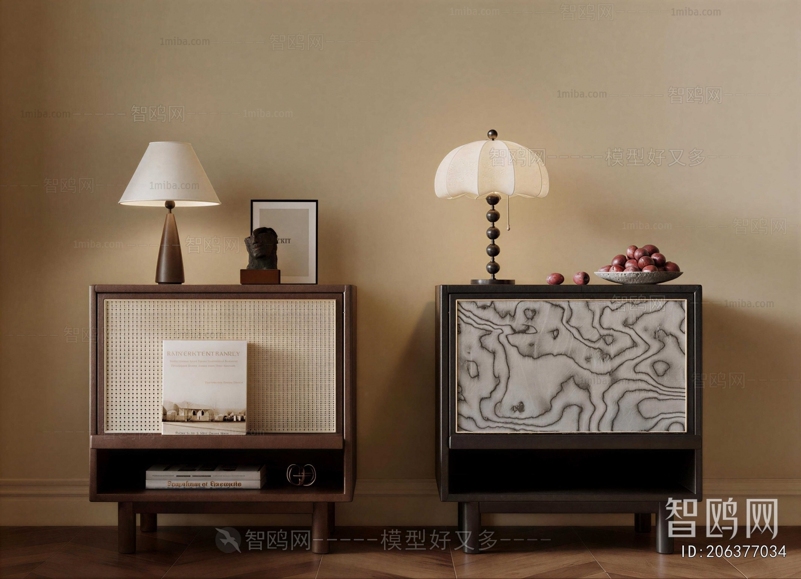 Modern Bedside Cupboard