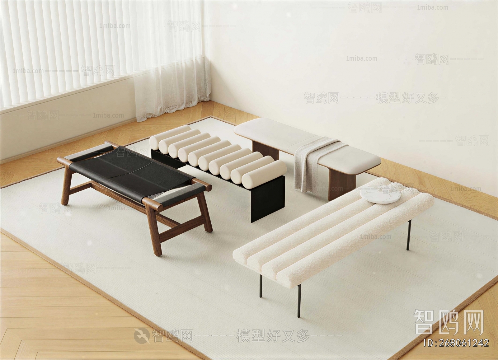 Modern Sofa Stool
