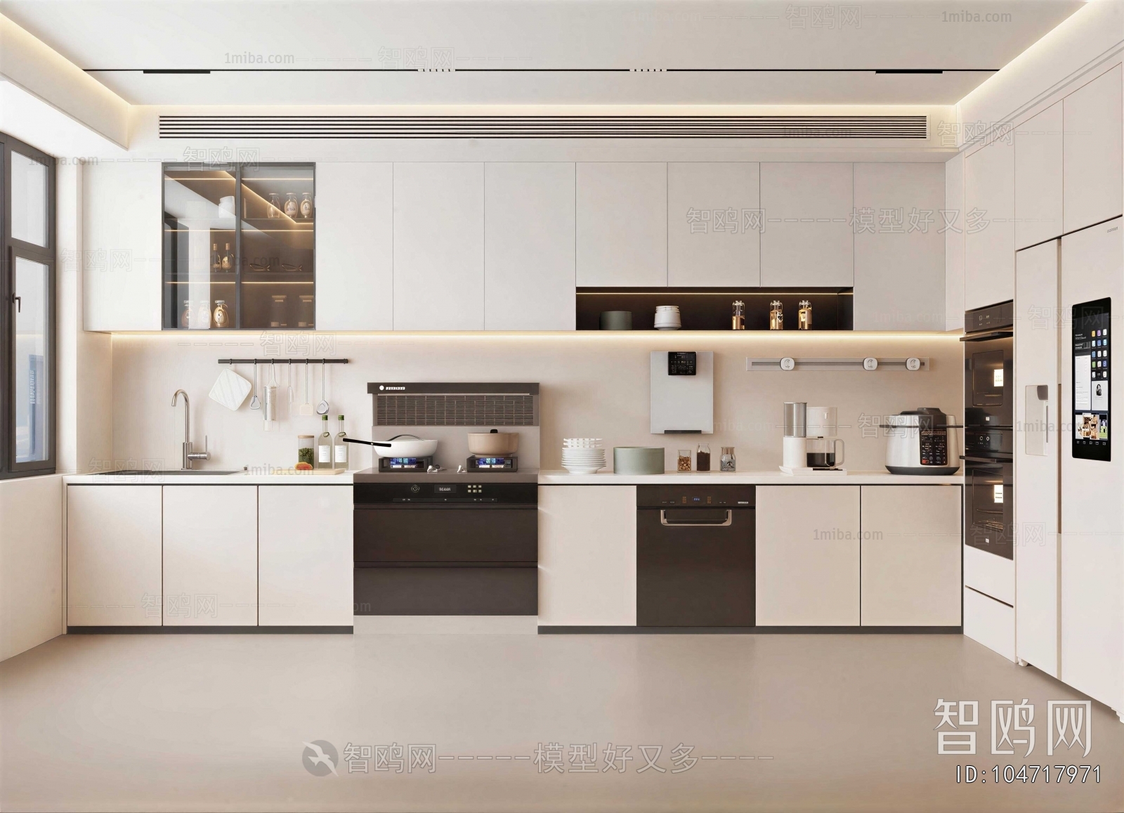 Modern The Kitchen