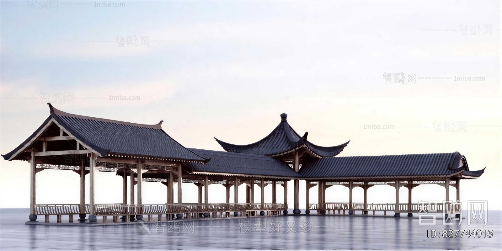 Chinese Style Gallery Frame