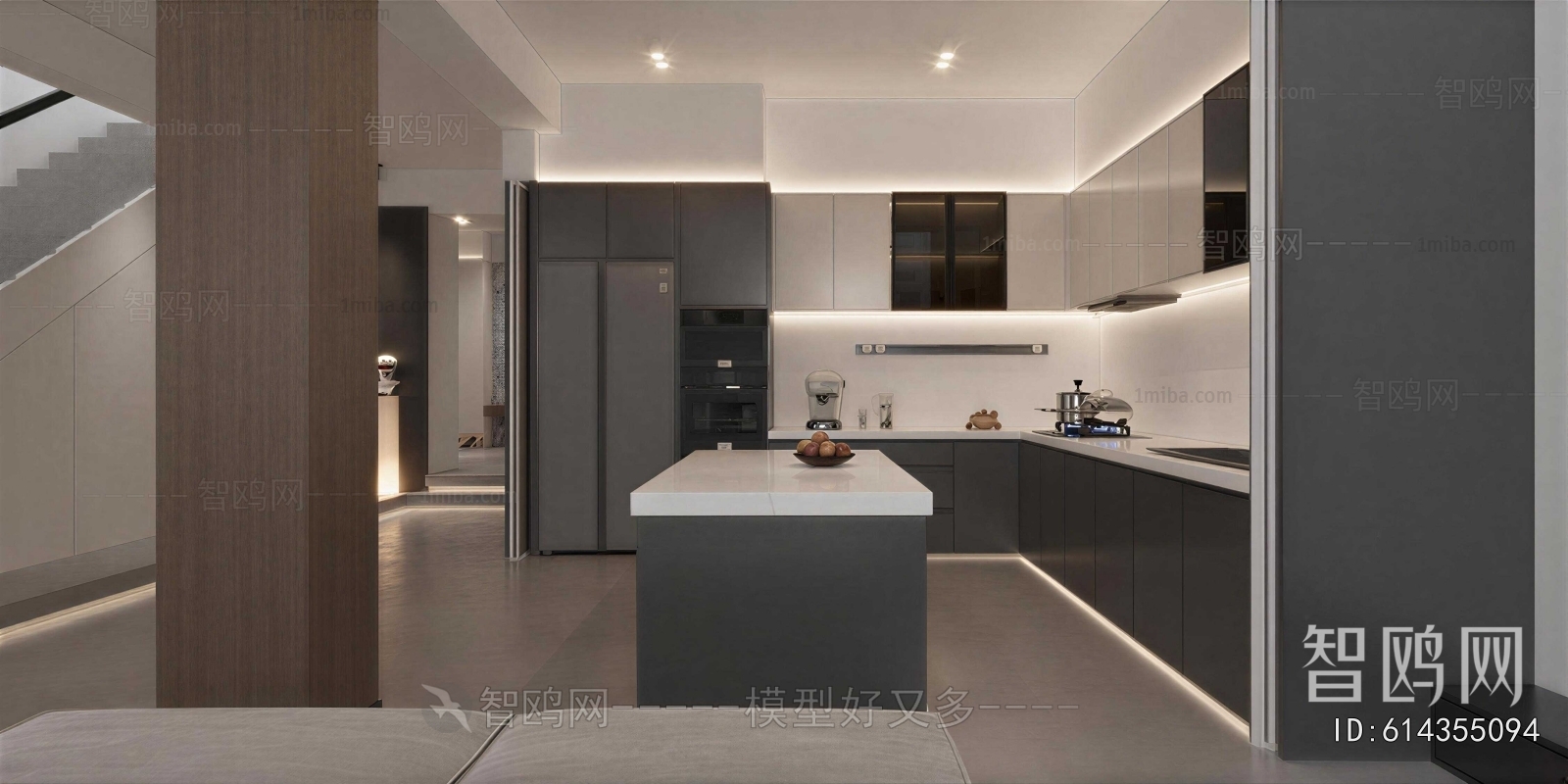 Modern Open Kitchen