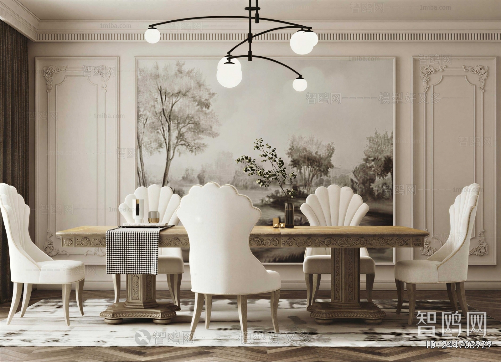 French Style Dining Room