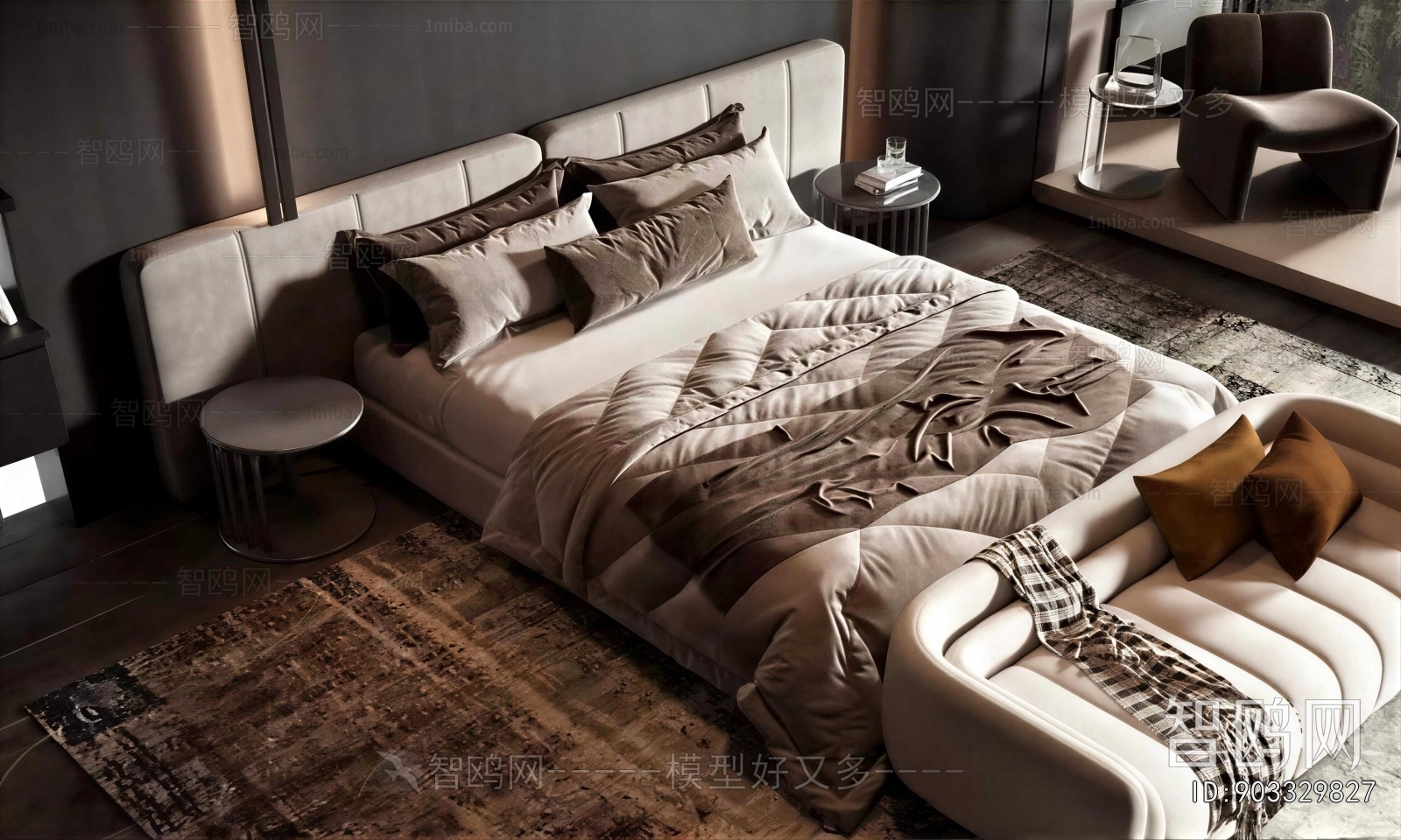 Modern Double Bed