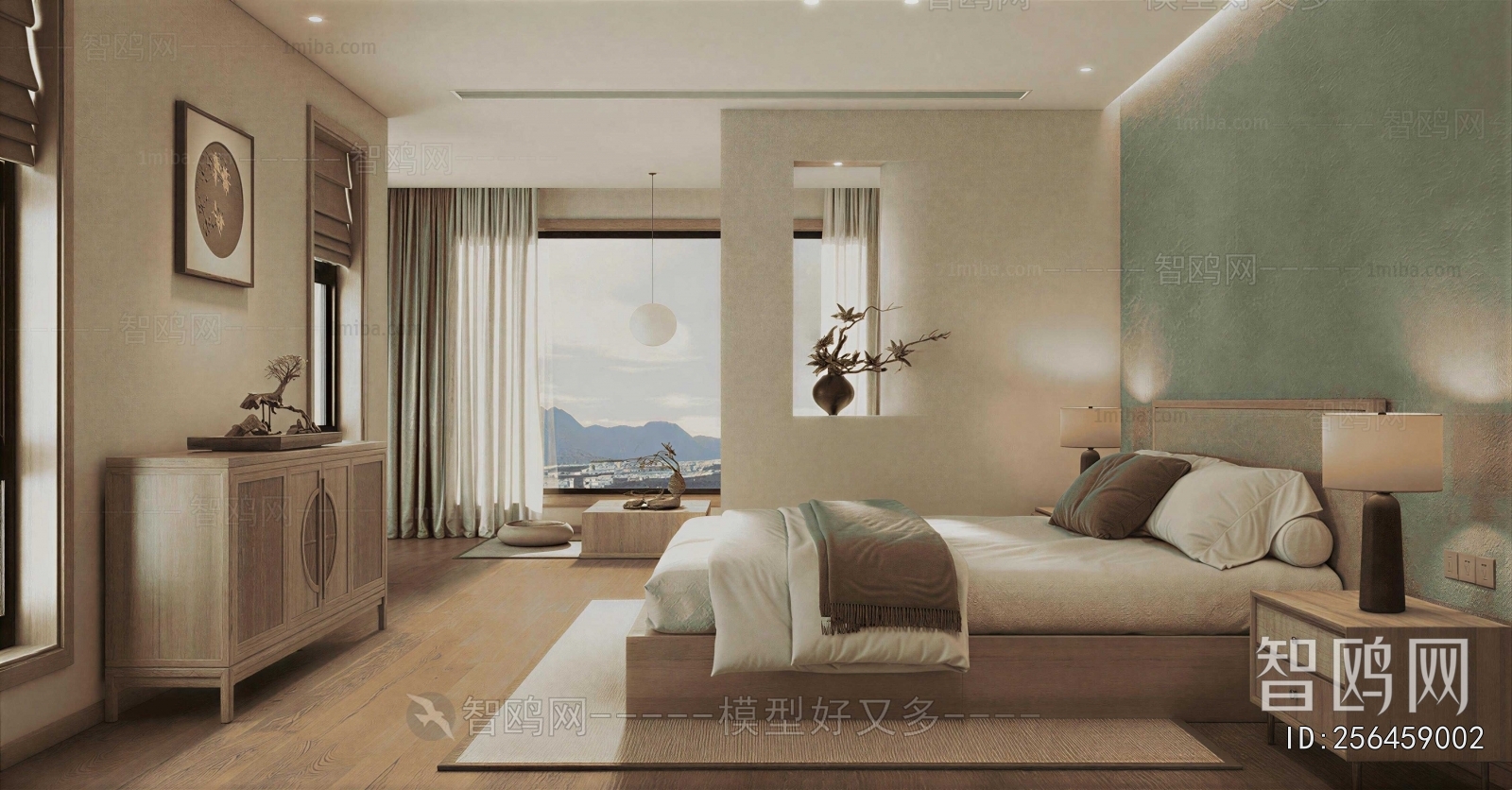 New Chinese Style Guest Room