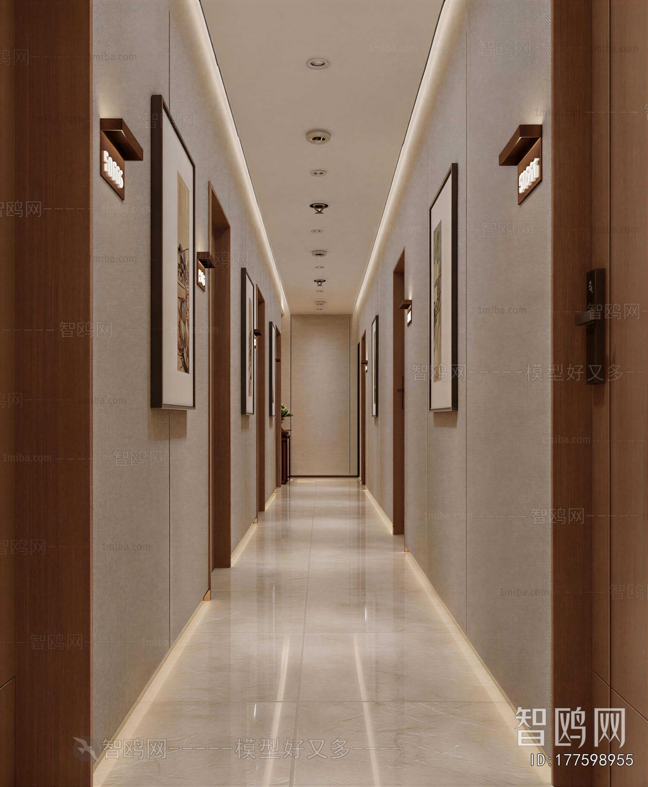 New Chinese Style Corridor