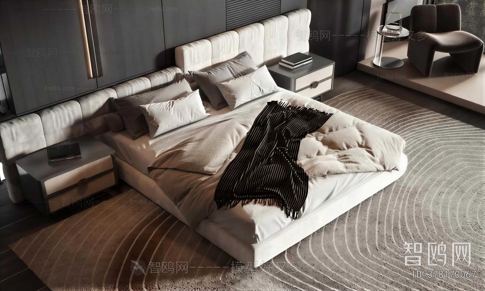 Modern Double Bed