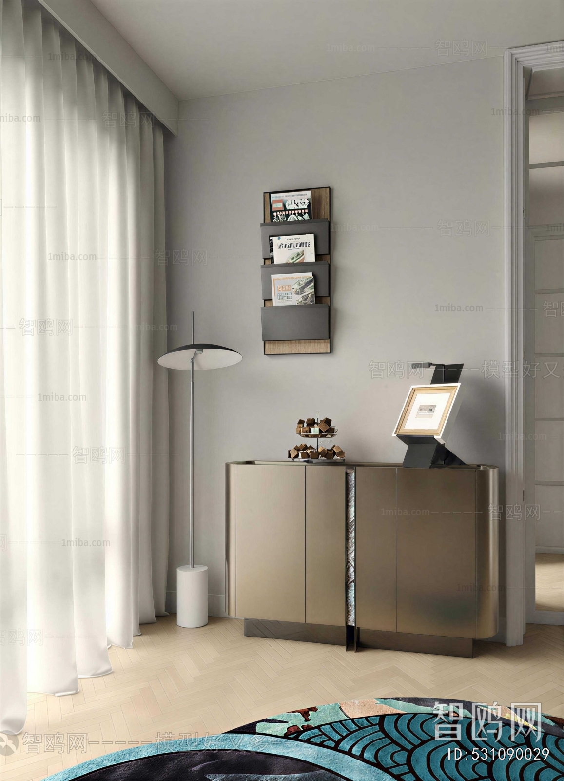 Modern Entrance Cabinet