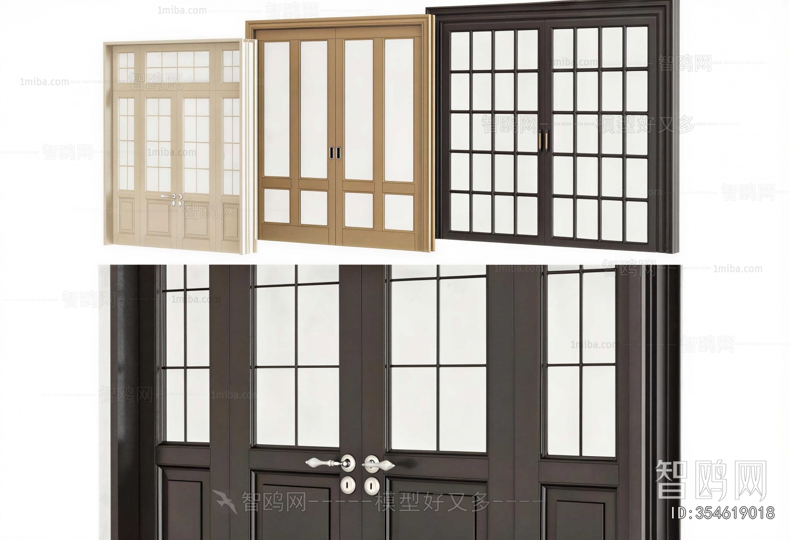 American Style Double Door