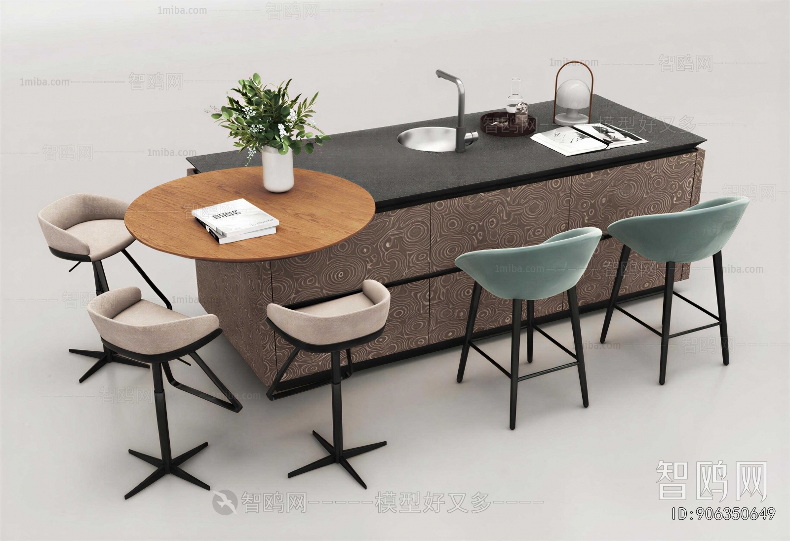Modern Counter Bar