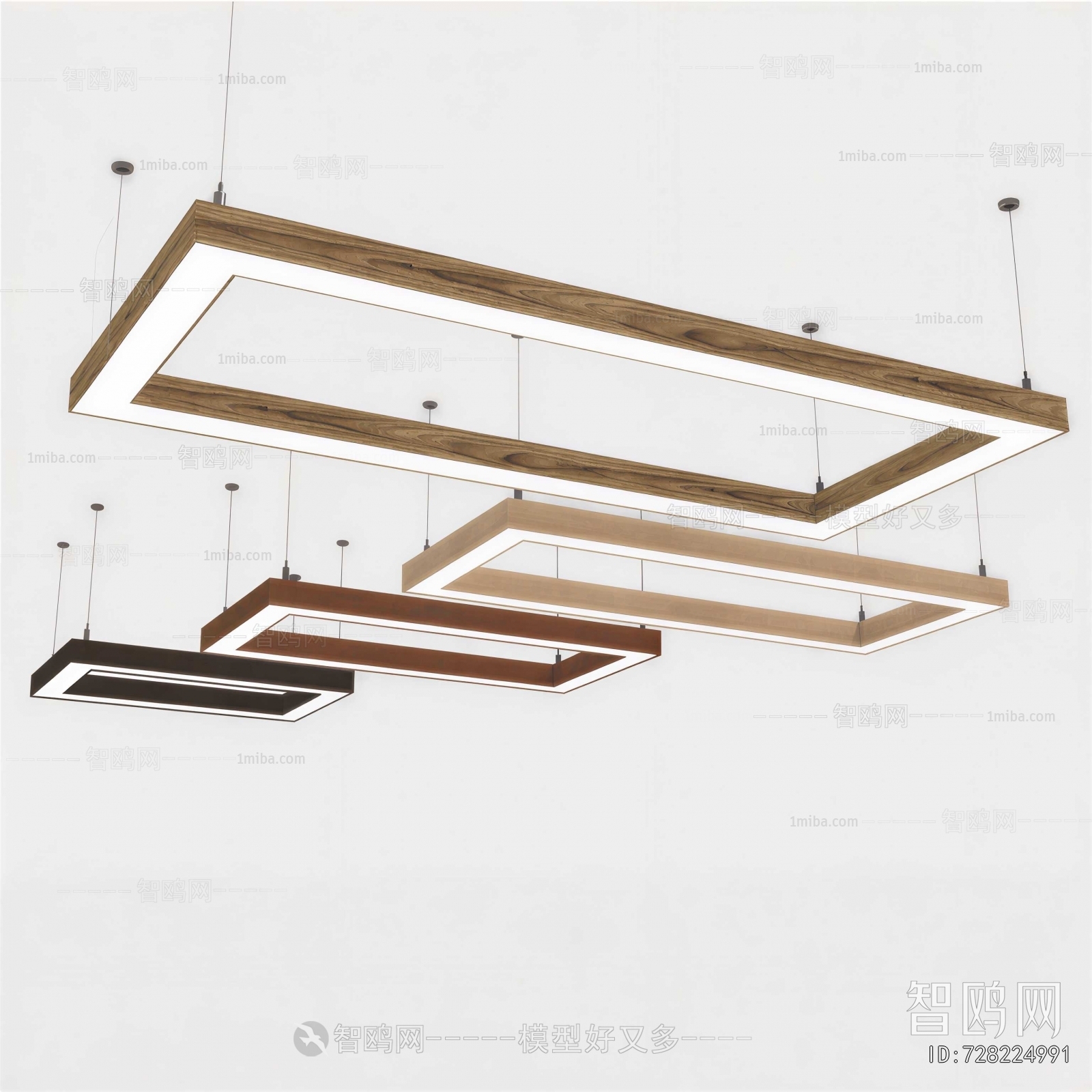 Modern Long Chandelier