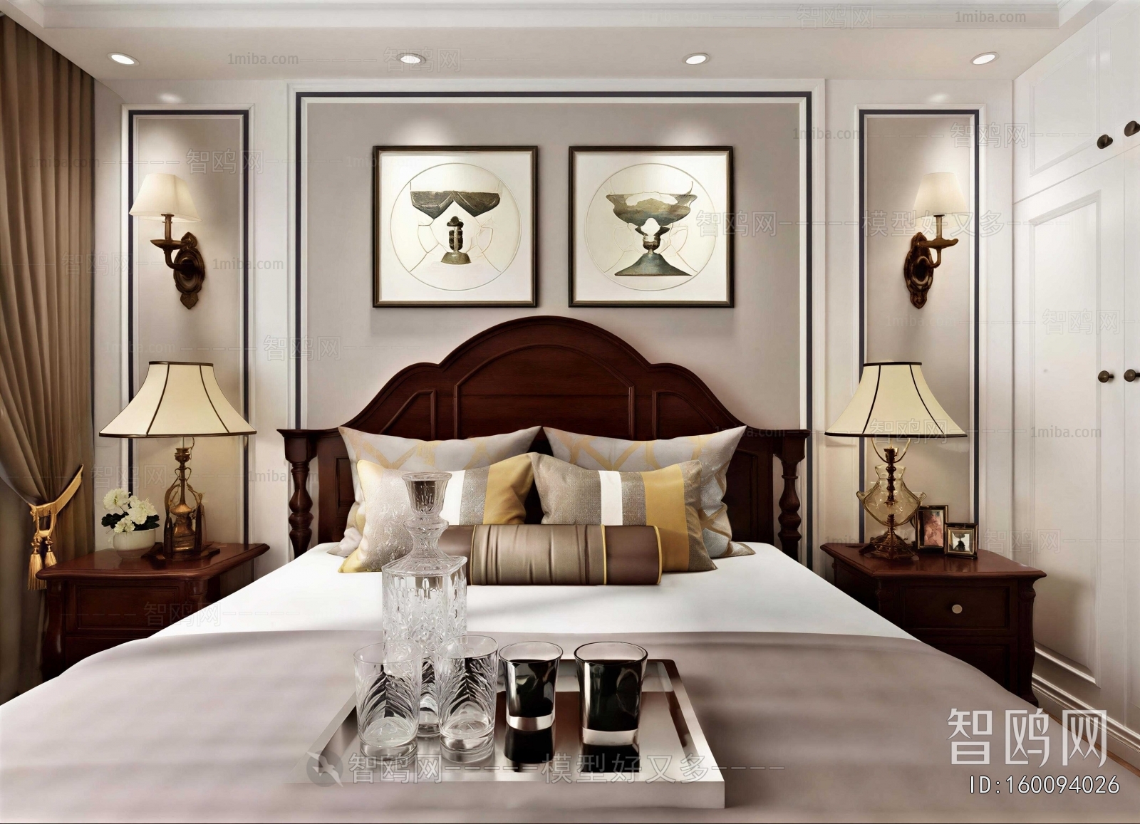 American Style Bedroom