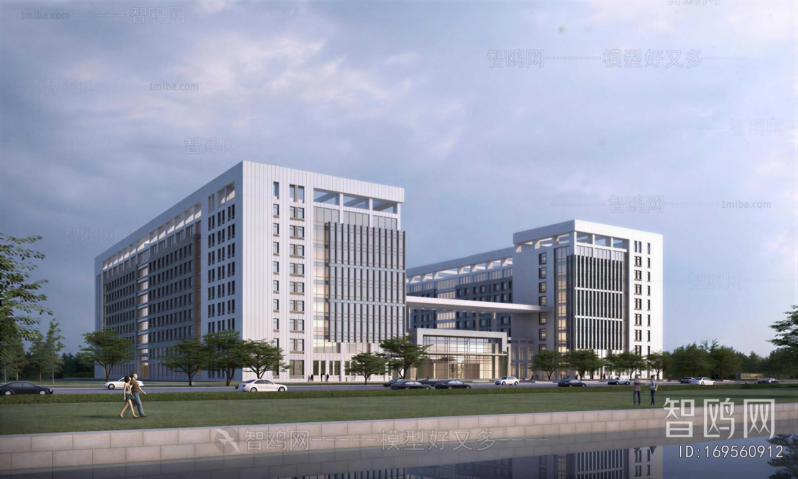 Modern Appearance Of Commercial Building