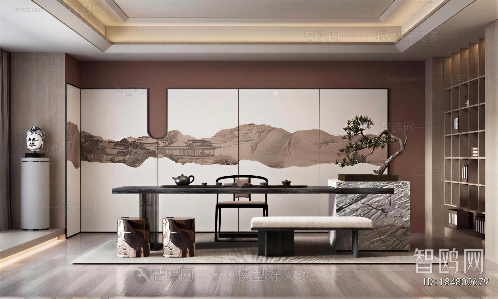 New Chinese Style Tea House