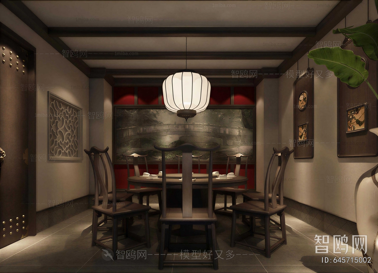 New Chinese Style Restaurant Box