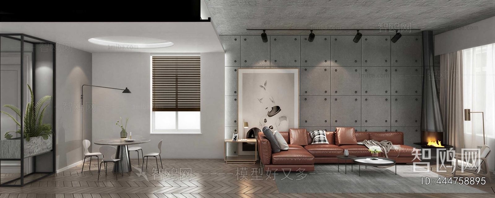 Industrial Style A Living Room