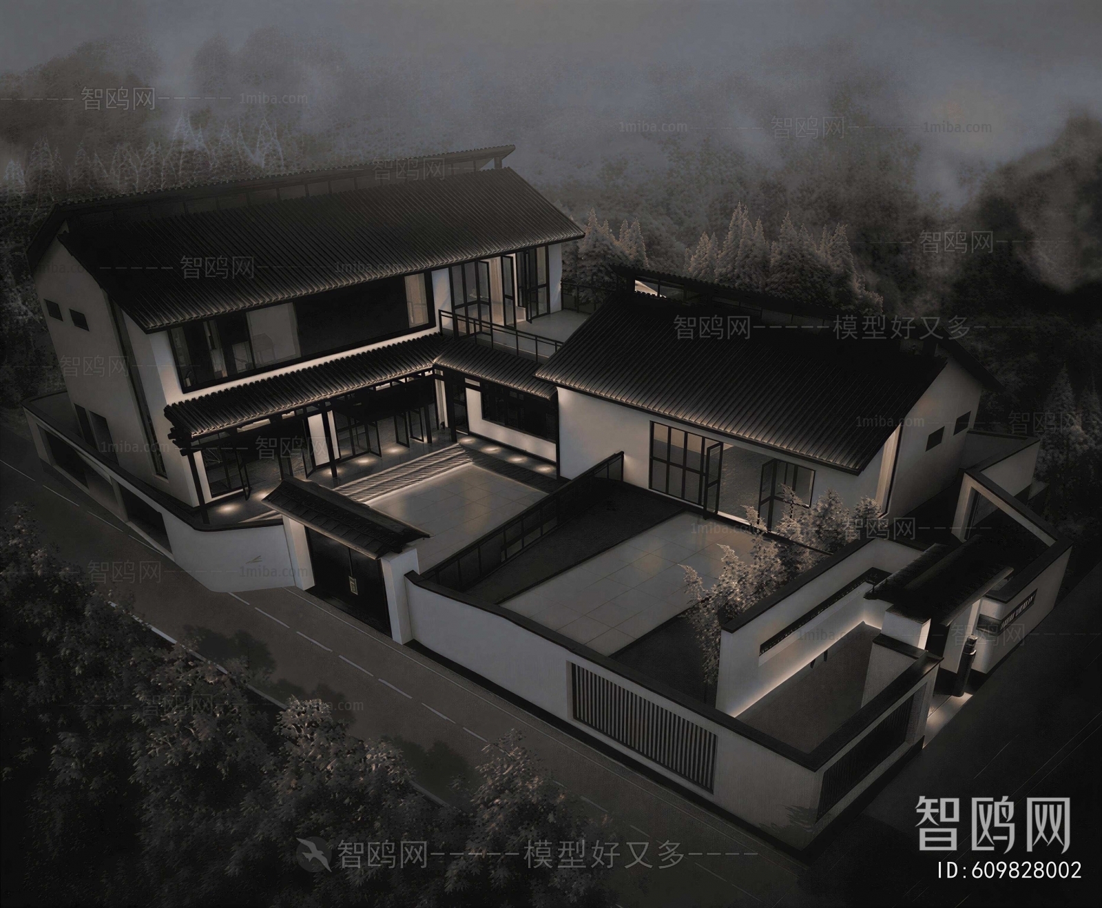 New Chinese Style Residential Building