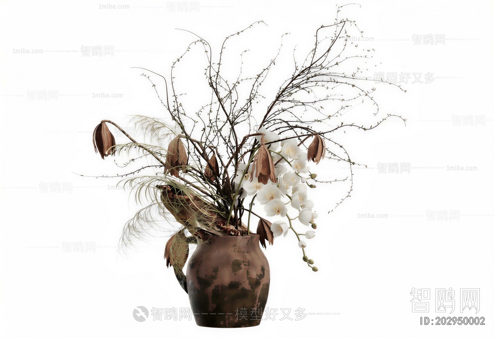 Wabi-sabi Style Dried Branch