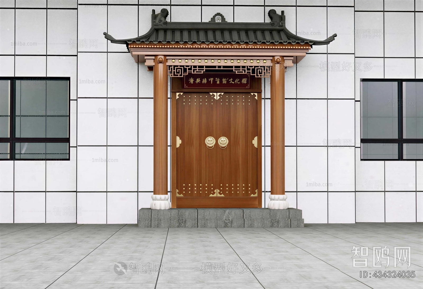 New Chinese Style Gate