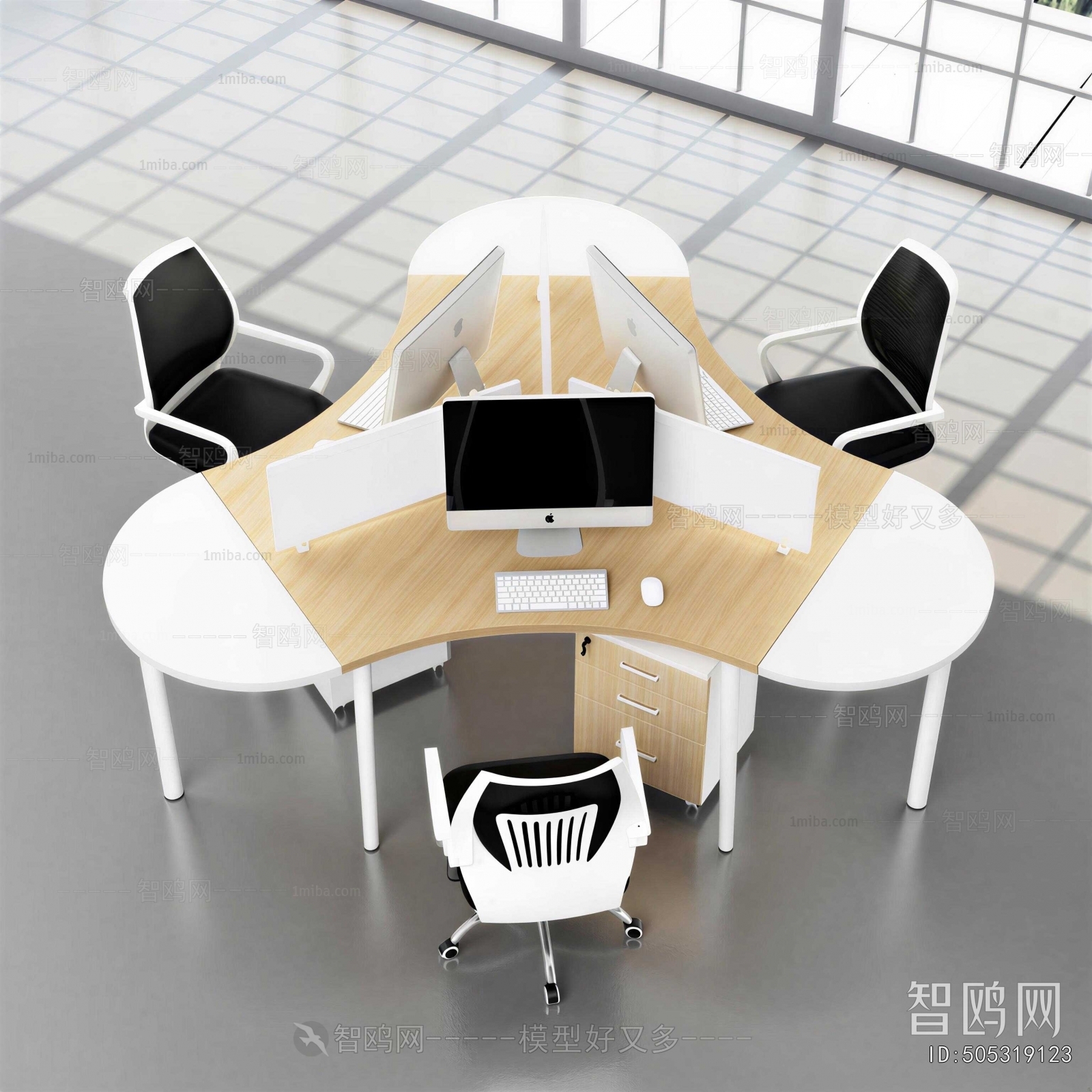 Modern Office Desk And Chair