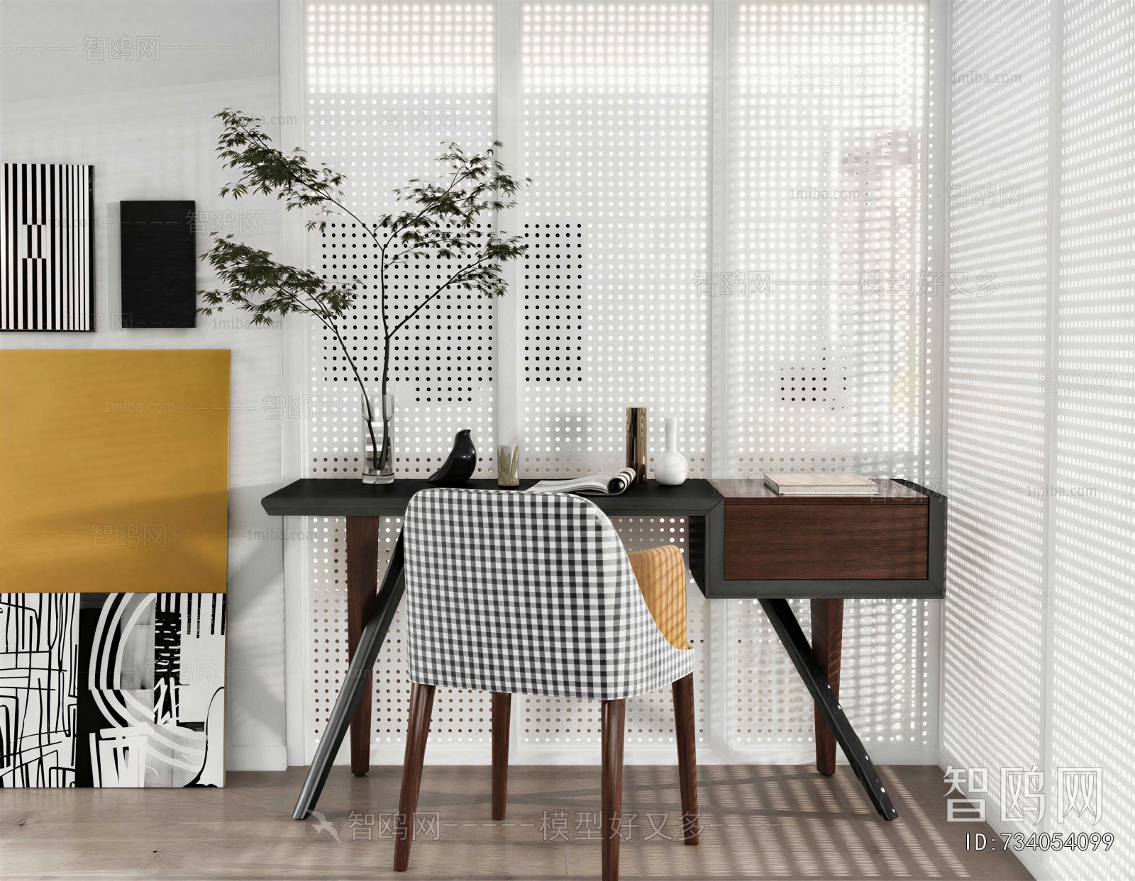 Modern Computer Desk And Chair