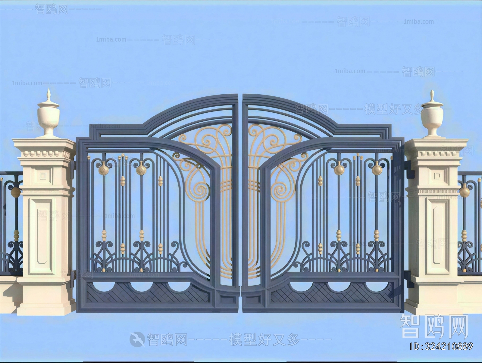 Simple European Style Gate