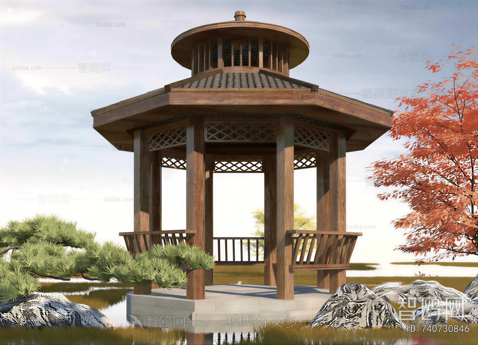 New Chinese Style Pavilion