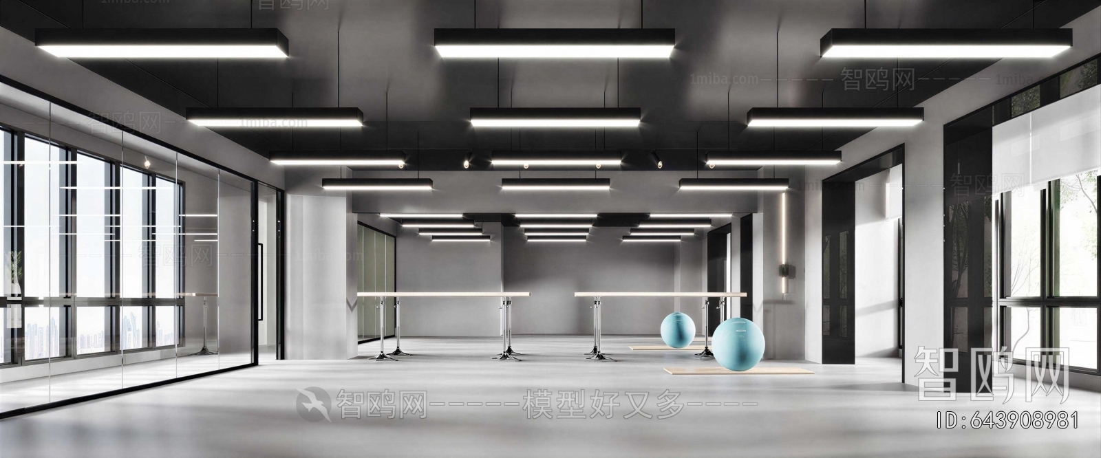 Modern Dance Classroom