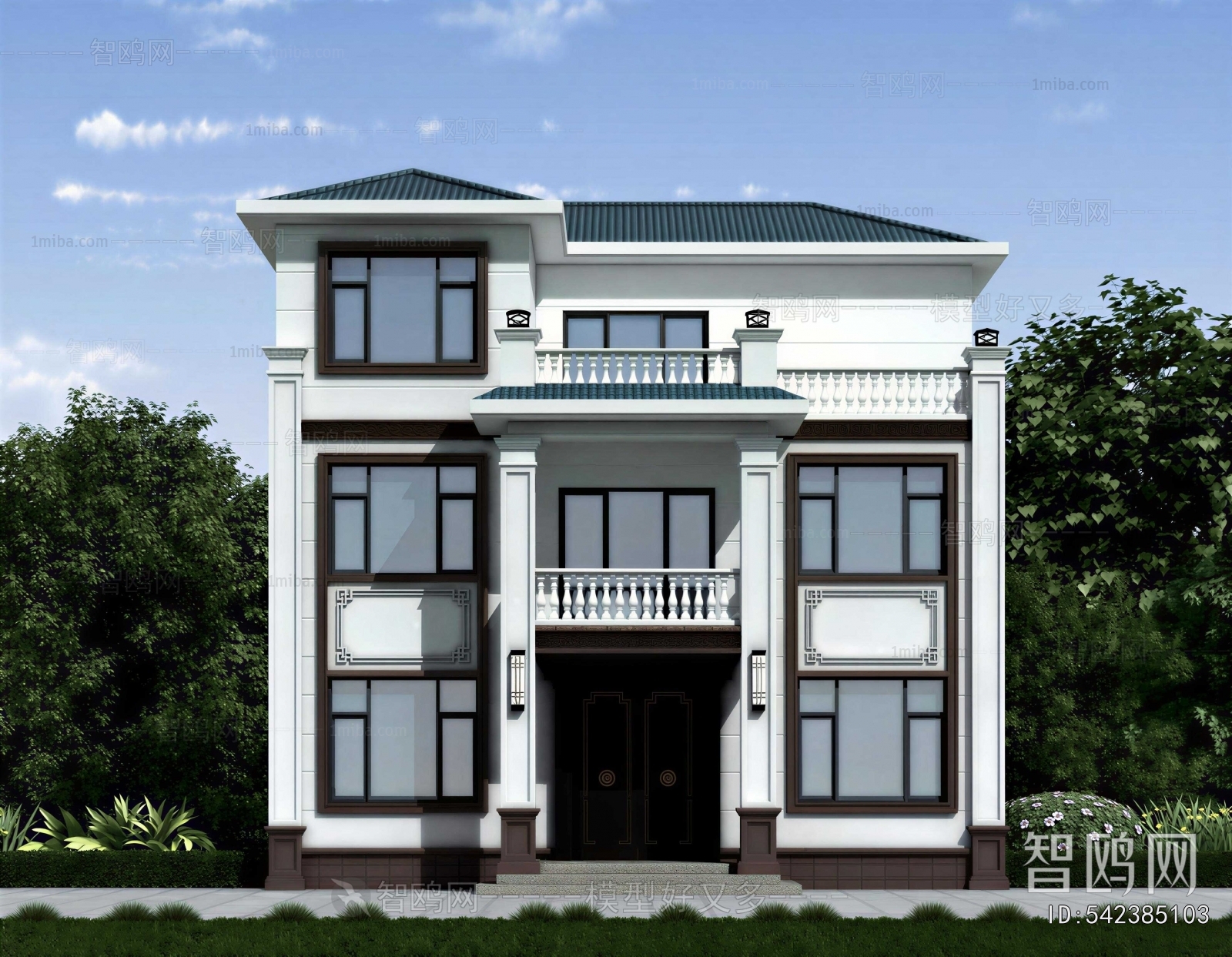 New Chinese Style Detached Villa