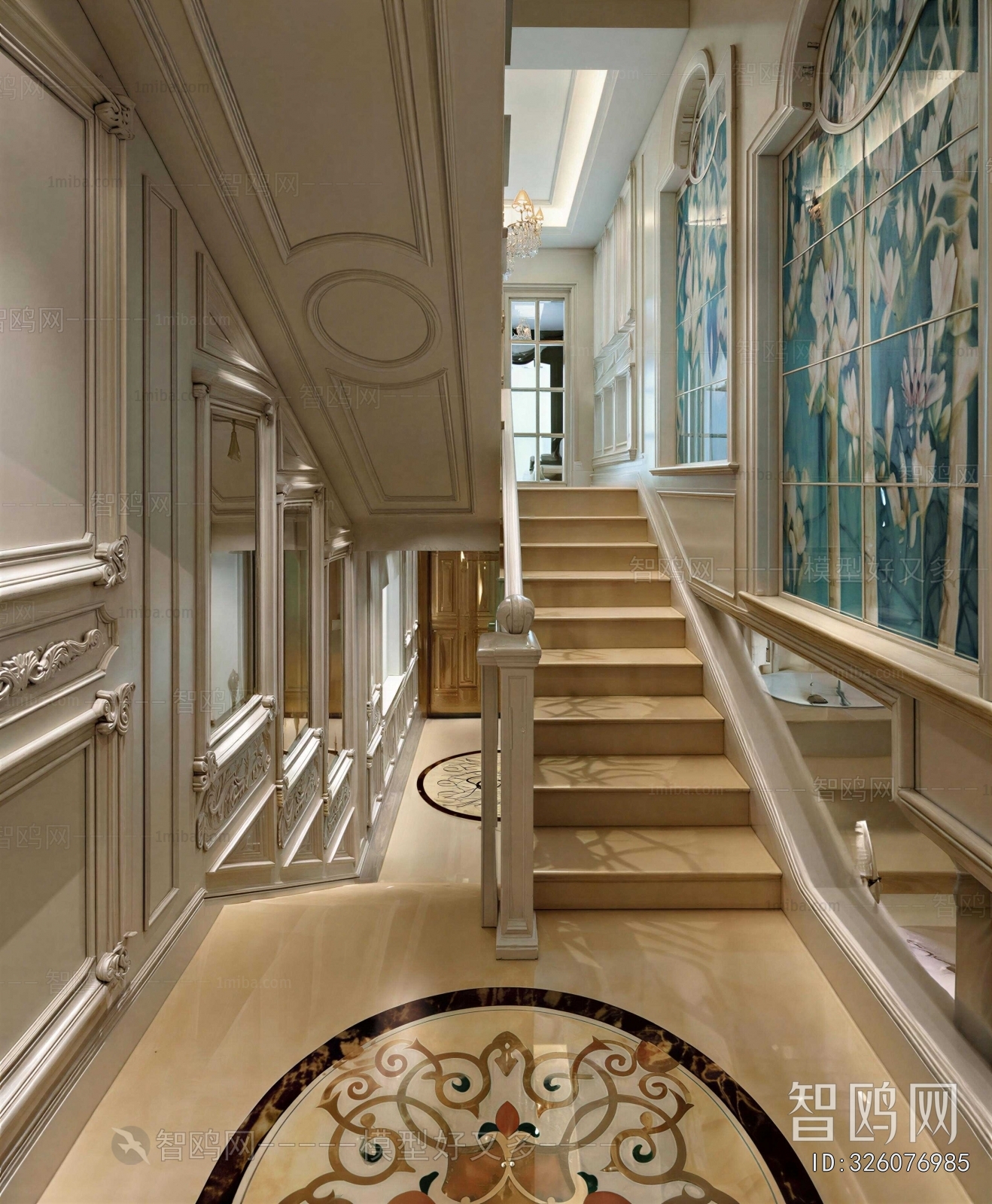 European Style Stairwell