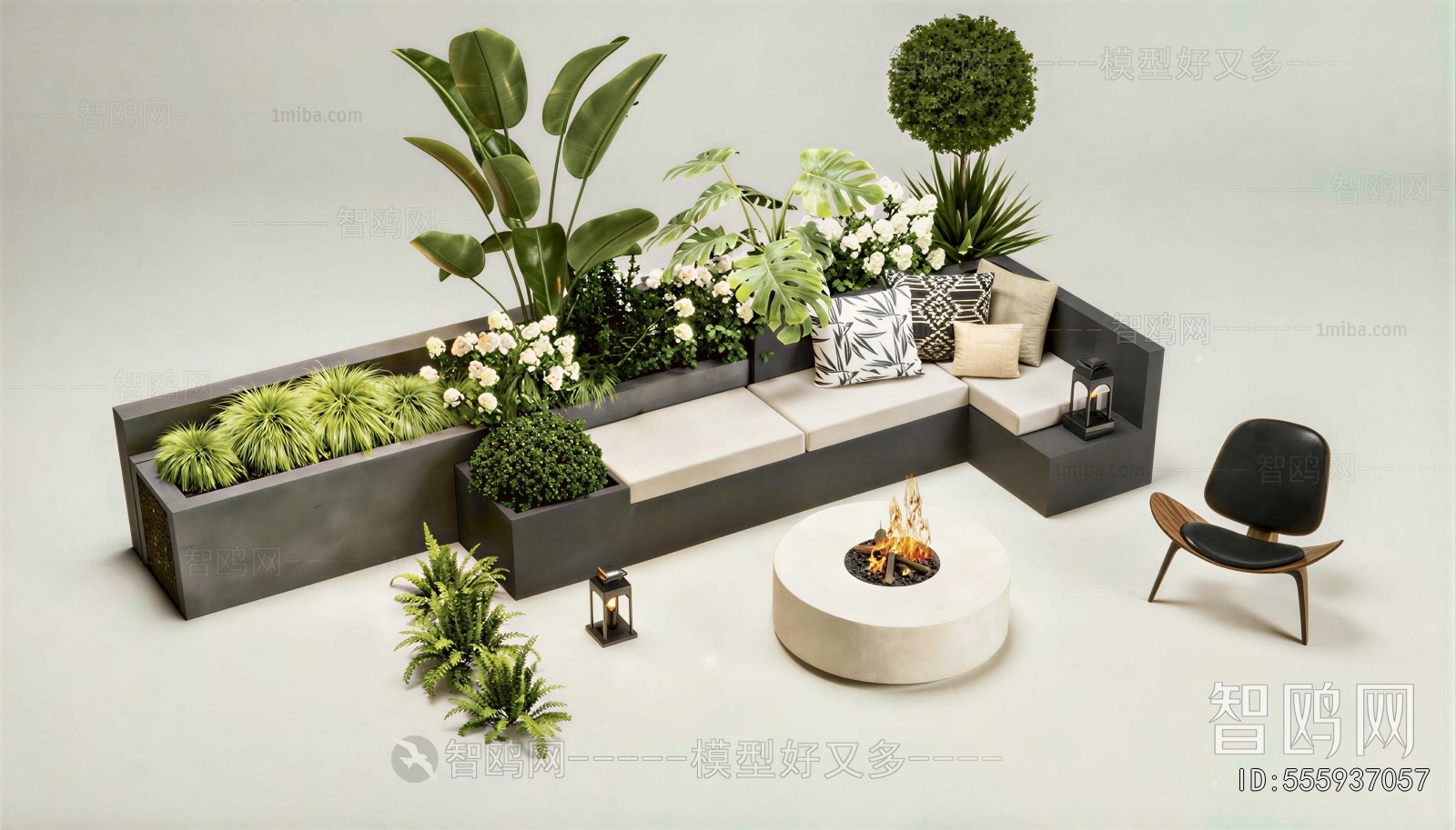 Modern Outdoor Sofa