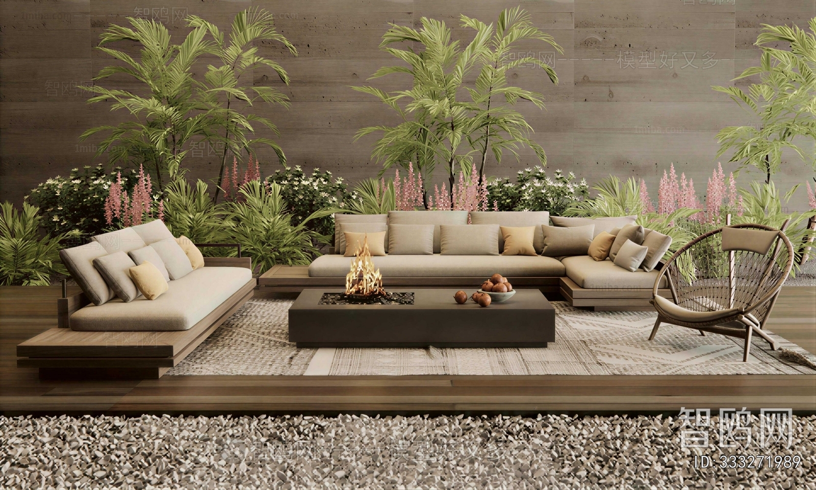 Modern Outdoor Sofa