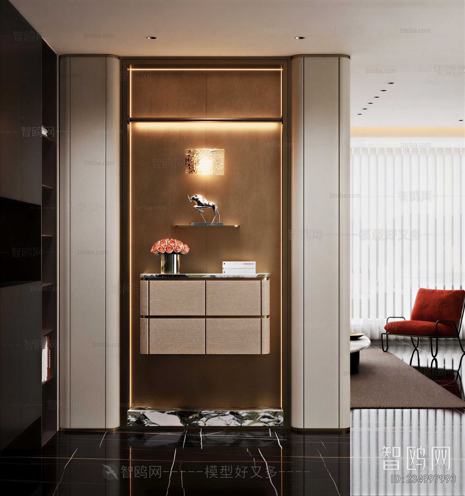 Modern Hallway