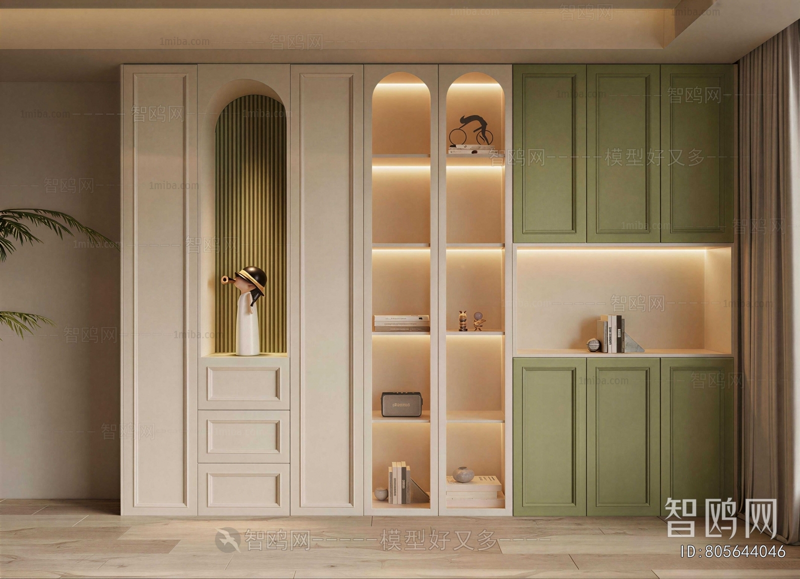 French Style Bookcase