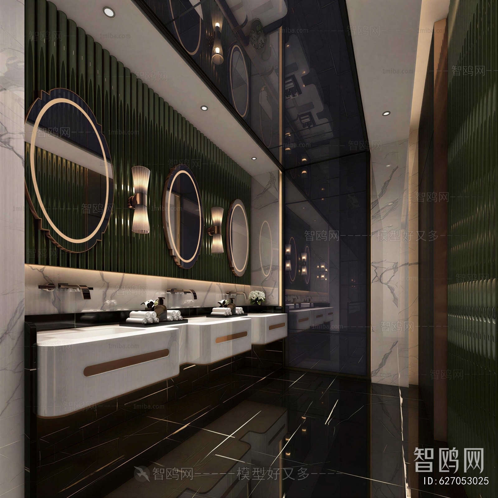 Modern Public Toilet