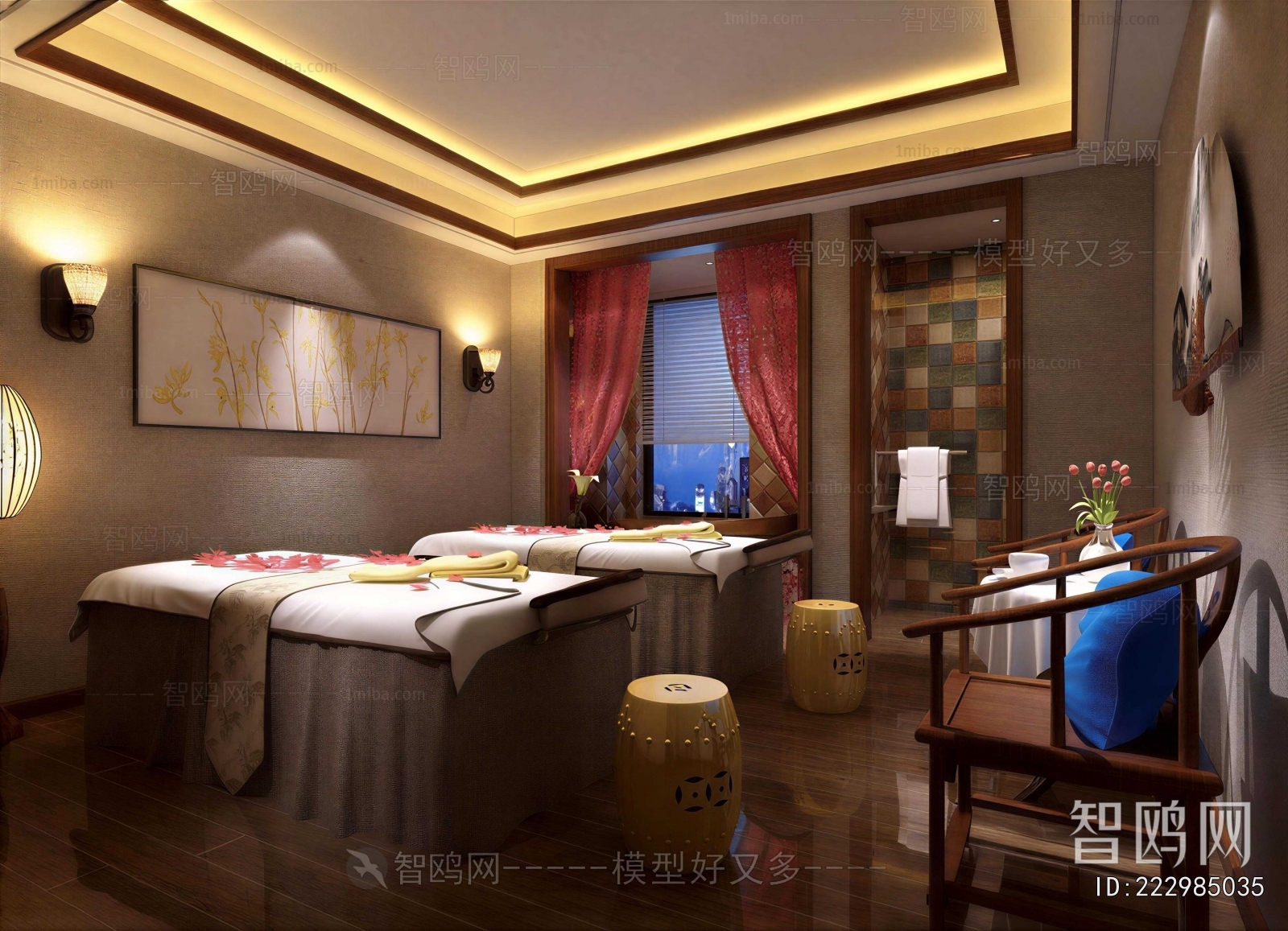 New Chinese Style SPA Foot Bath