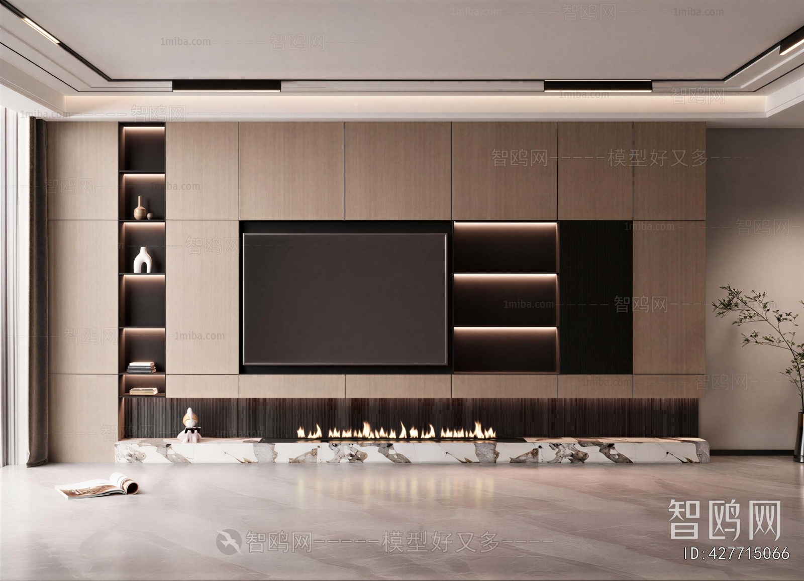 Modern TV Wall