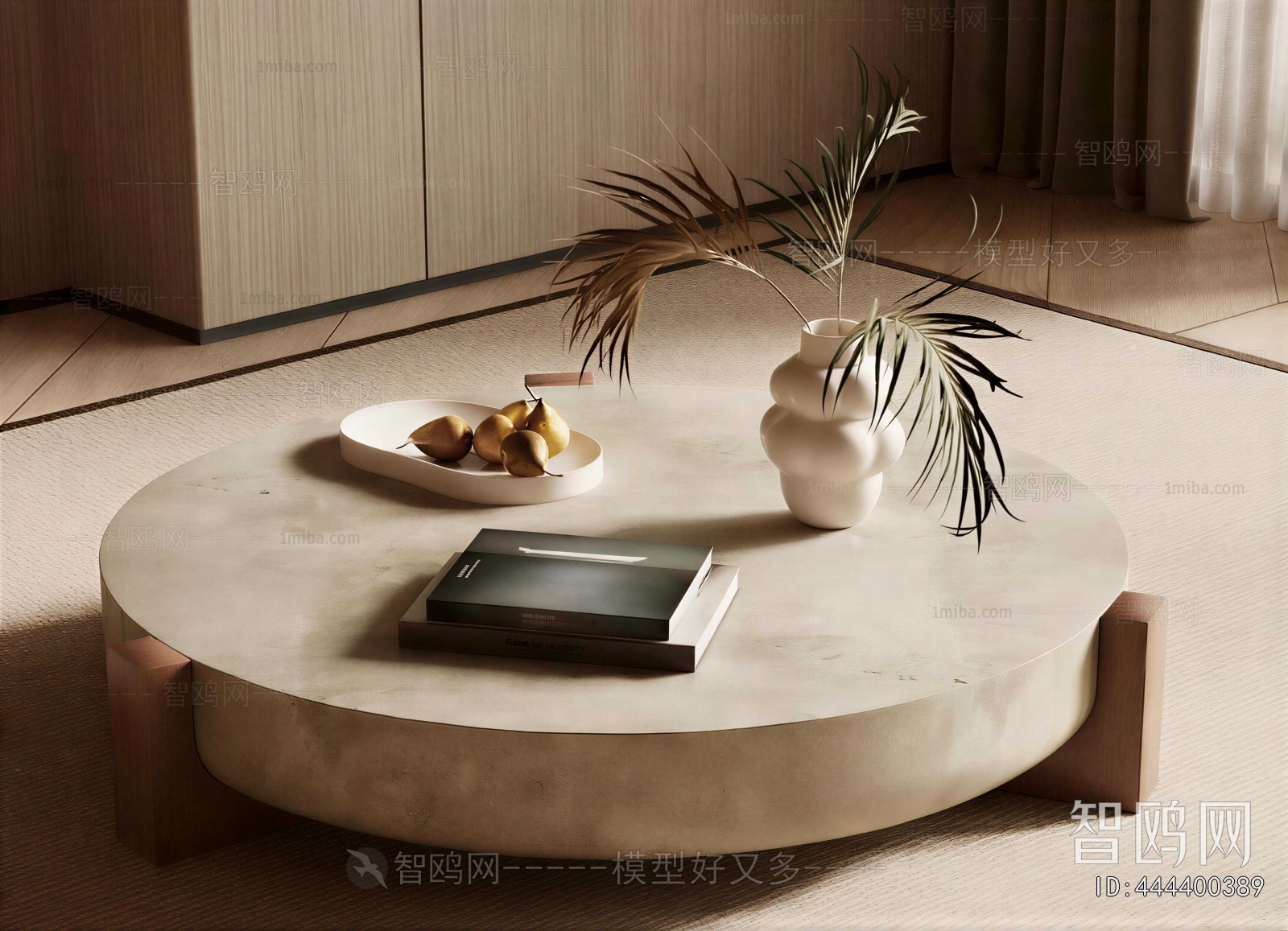 Wabi-sabi Style Coffee Table