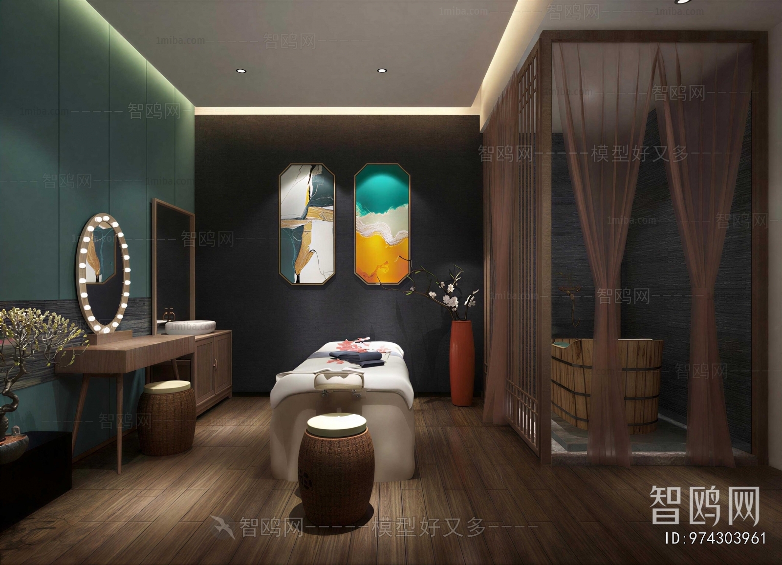New Chinese Style SPA Beauty