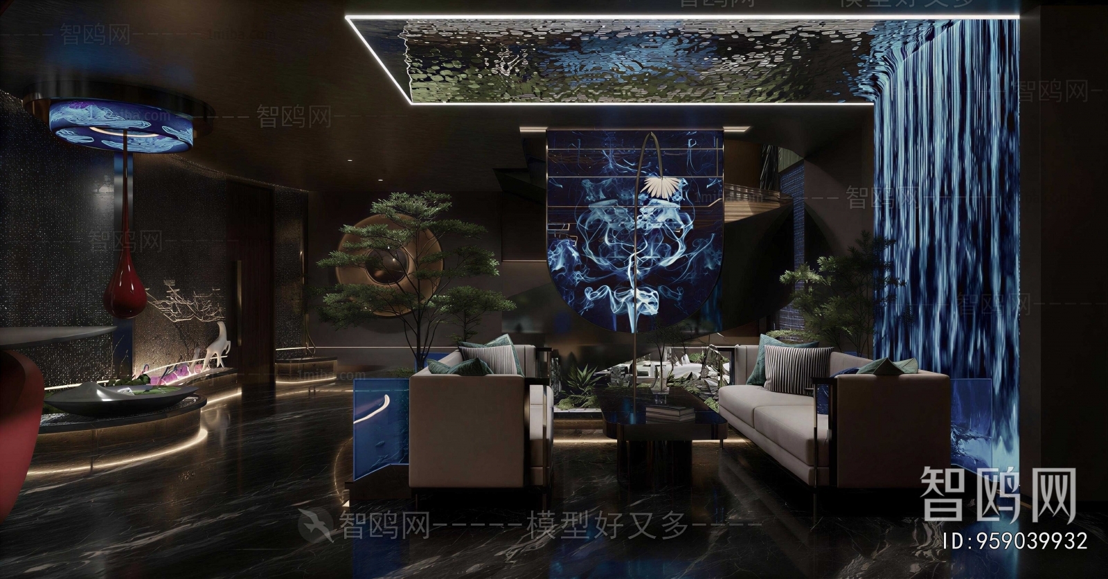New Chinese Style Club Space