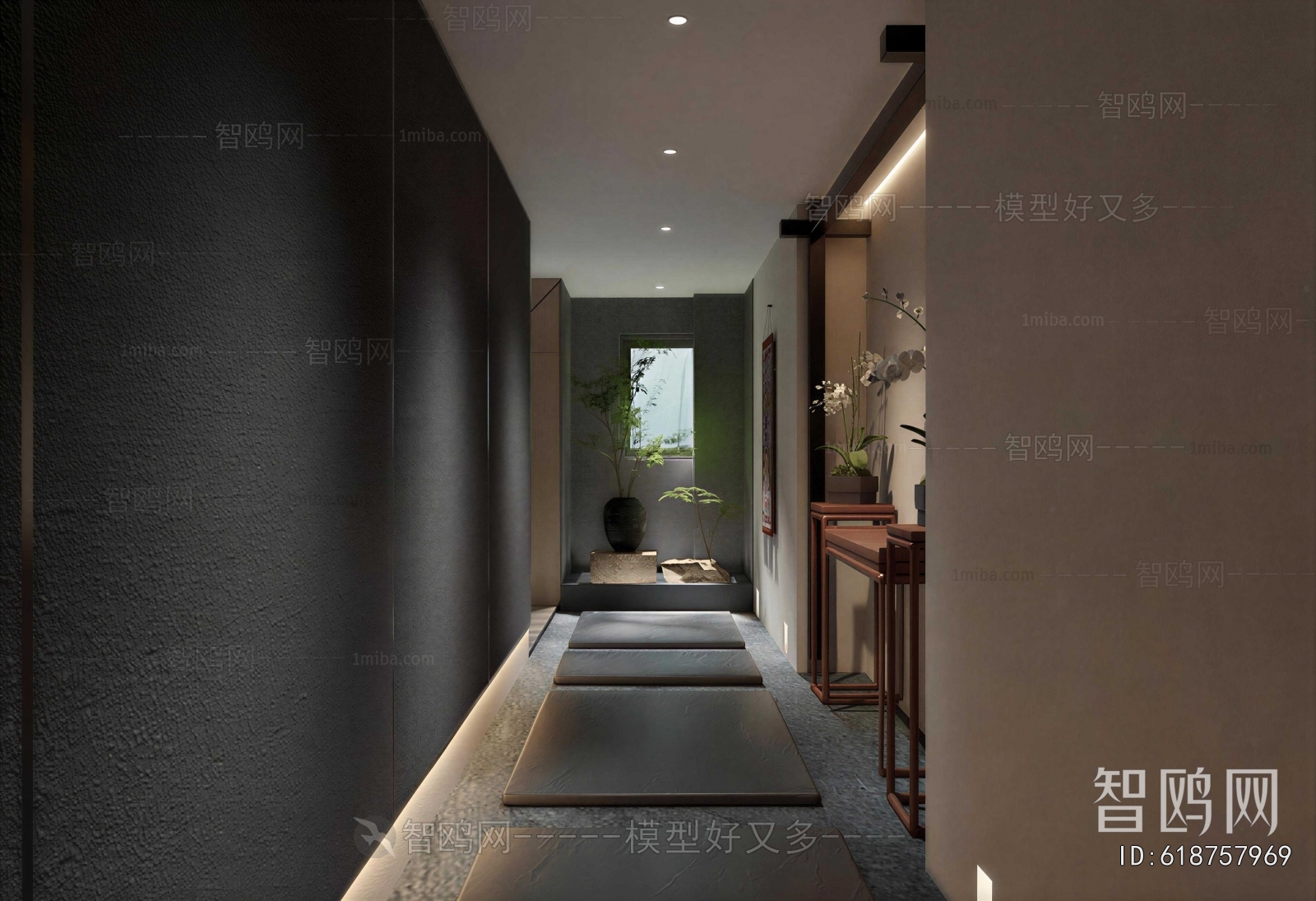 New Chinese Style Corridor